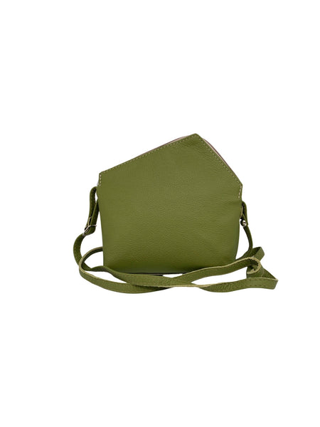 Tiny TRIANGLE bag (PLAIN - green)